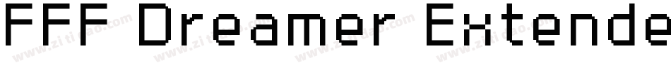 FFF Dreamer Extended字体转换